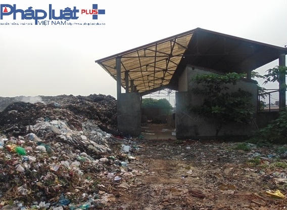 Khu xử lý rác có cũng như không.
