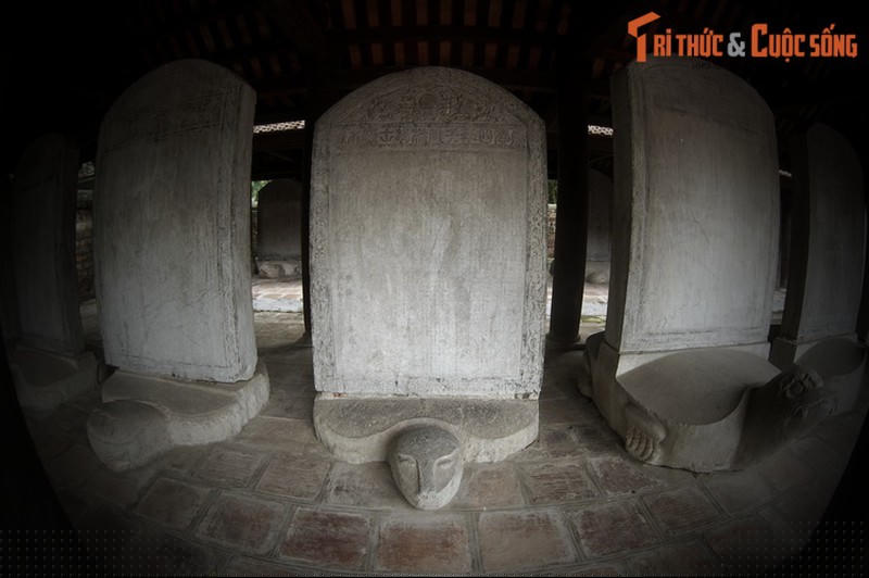 Được đặt ở trung tâm của khu di tích Văn Miếu - Quốc Tử Giám, 82 tấm bia tương ứng với 82 khoa thi được tổ chức trong thời Lê-Mạc, từ năm 1442 đến 1779. Trên mỗi tấm bia khắc tên những người đỗ Tiến sĩ cùng một bài văn bằng chữ Hán, nội dung ghi lại lịch sử của khoa thi.