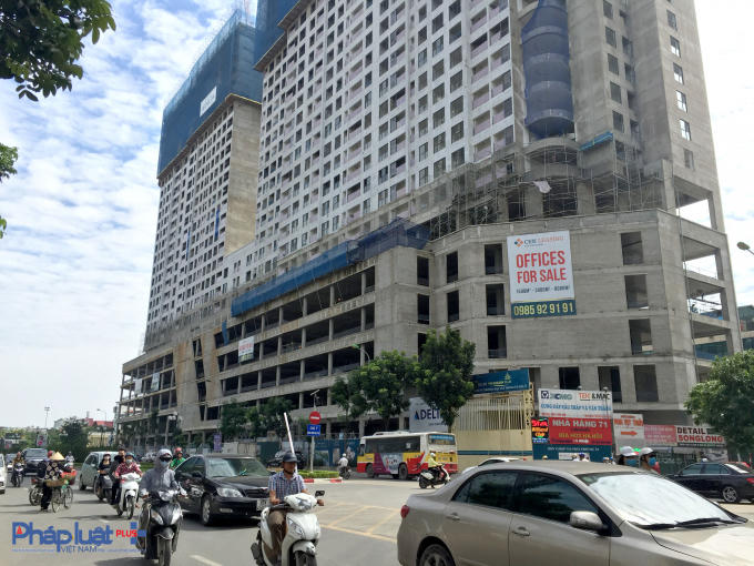 Dự án The Golden Palm (lô đất 4.5-NO đường Lê Văn Lương) phường Nhân Chính, quận Thanh Xuân, TP Hà Nội.