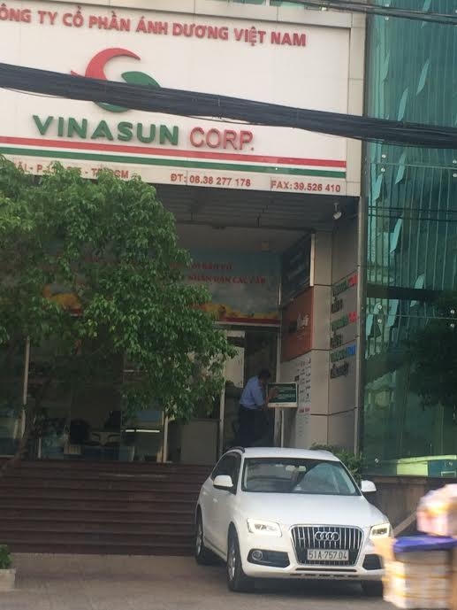 Trụ sở hãng taxi Vinasun.