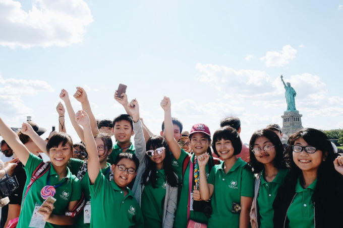 Năm 2016, những th&iacute; sinh xuất sắc nhất VinCamp đ&atilde; được tham dự Trại h&egrave; quốc tế tại Hoa Kỳ.&nbsp;