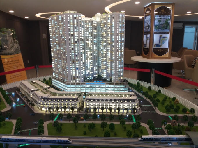 Phối cảnh mẫu toàn bộ dự án The Pegasuite quận 8.