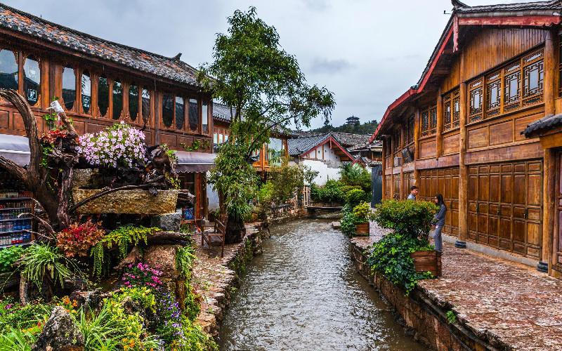 Thị trấn cổ Lệ Giang ở tỉnh Vân Nam (Trung Quốc).