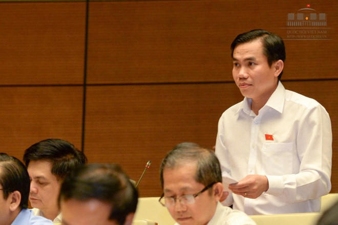 Đại biểu Lê Công Đỉnh (đoàn Long An).