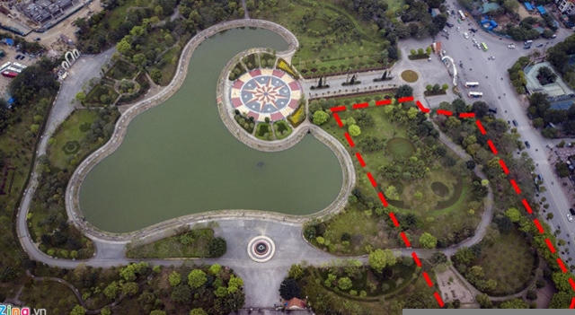 Xén công viên Cầu Giấy làm bãi đỗ xe: Quy hoạch đang chạy theo dự án?