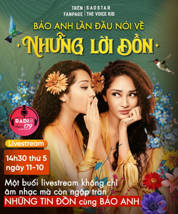 Bảo Anh trở lại, đối mặt cùng buổi livestream… nhiều tin đồn nhất từ trước đến nay!