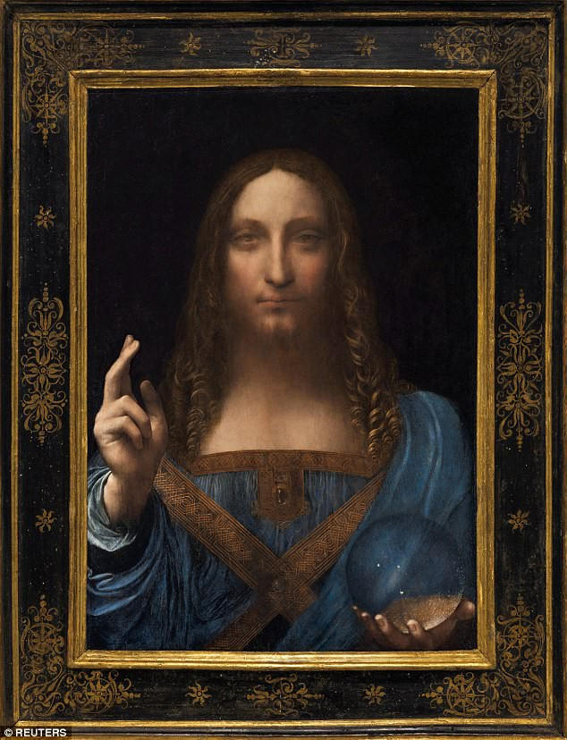 Bức “Salvator Mundi” được thực hiện bởi danh họa Leonardo da Vinci hồi đầu thế kỷ 16.