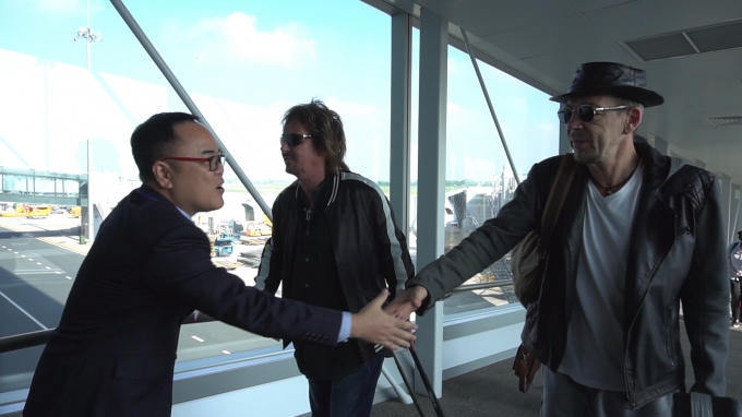 Danh ca Chris Norman đ&atilde; đến Việt Nam