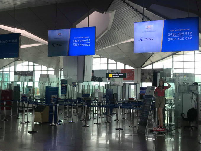 Khu vực phòng chờ nơi được cho là nữ hành khách để quên chiếc ba lô chứa nhiều tài sản có giá trị.