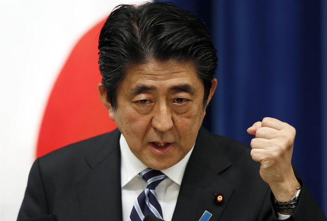 Thủ tướng Nhật Bản Shinzo Abe (Ảnh: Reuters)