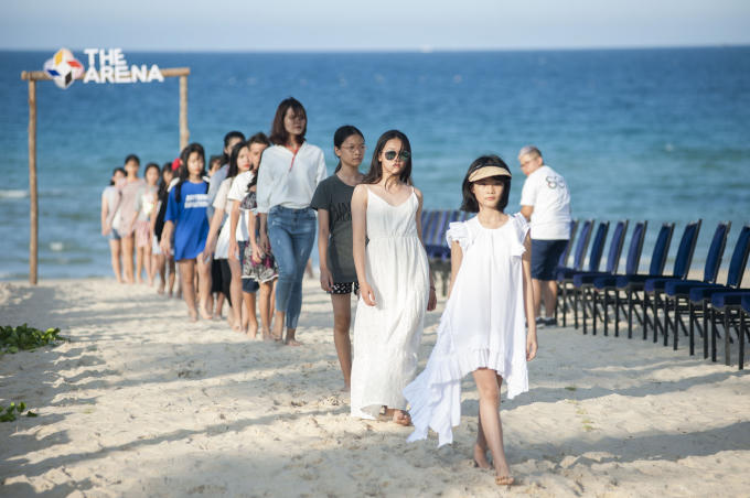 Xu&acirc;n Lan chi 2 tỷ tổ chức show thời trang cho trẻ em tại Cam Ranh, Kh&aacute;nh H&ograve;a