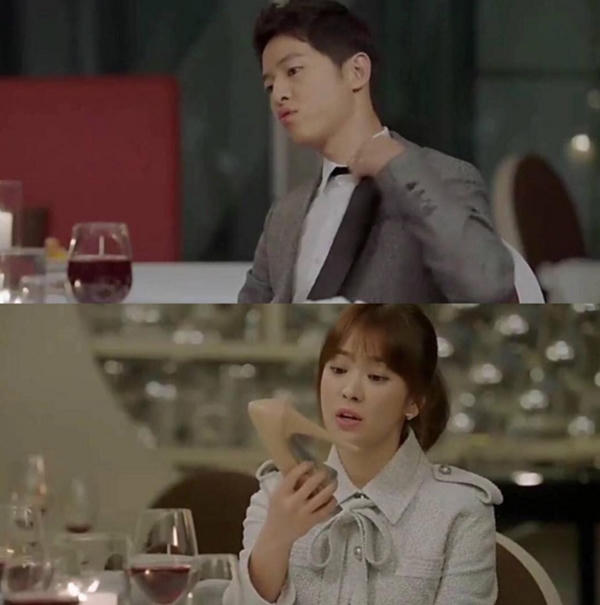 Hậu duệ mặt trời tập 16: Song Hye Kyo nổi máu ghen hoạn thư khi nhìn bạn trai
