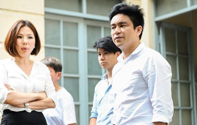 Bác sĩ Chiêm Quốc Thái và vợ cũ.