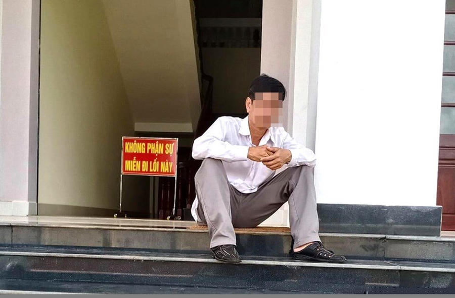 Ông Phước 1 lần tại phiên xét xử.