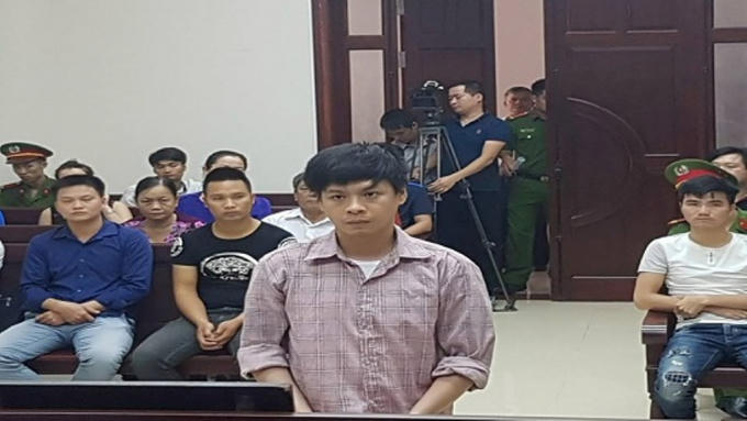 Bị cáo Đào Trung Kiên.
