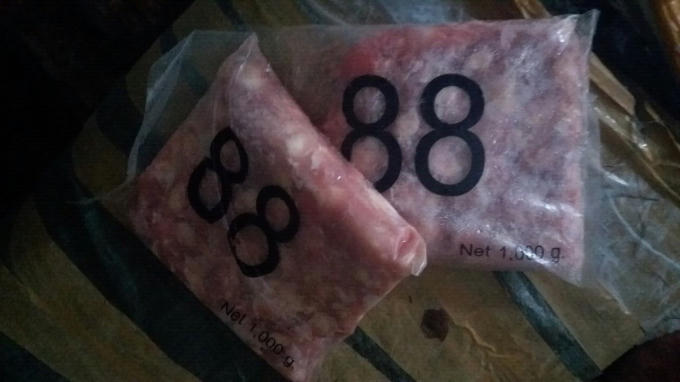 Có Hơn 1 tấn sụn gà không rõ nguồn gốc.