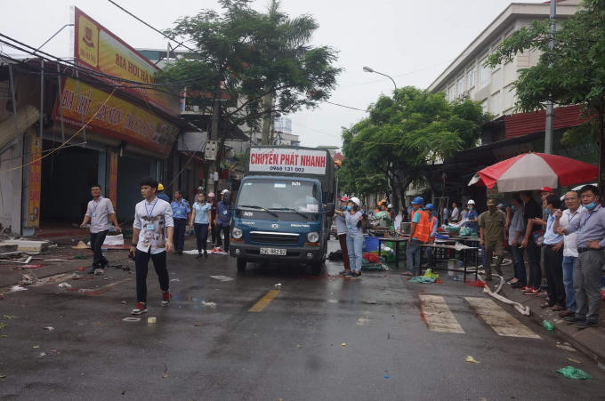 UBND quận Cầu Giấy đã phải tổ chức cưỡng chế GPMB theo quy định của pháp luật. Theo kế hoạch, đợt cưỡng chế sẽ diễn ra trong 2 ngày 27, 28/6.