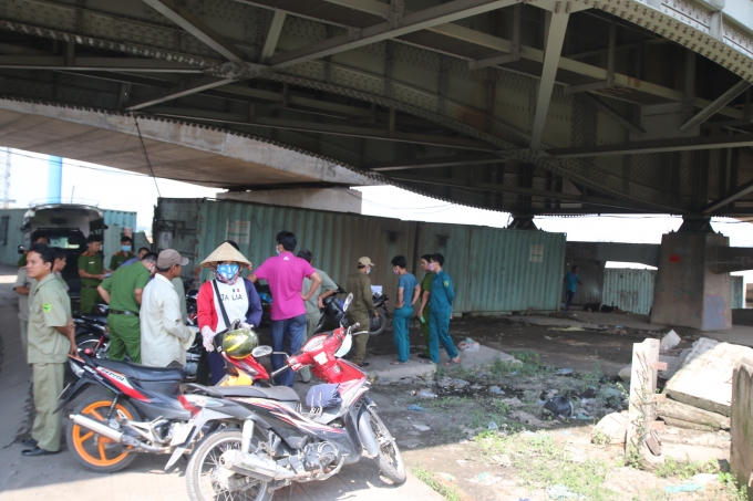 Hiện trường vụ việc.