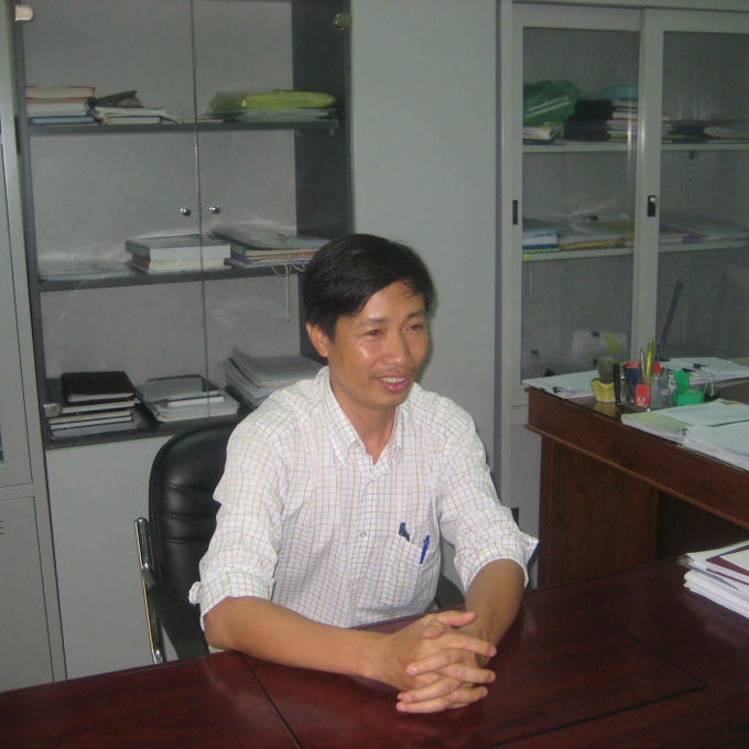 Ông Lê Huy Toàn - Chi cục trưởng Chi cục QLCLNL&TS Gia Lai, người chịu trách nhiệm chính trong vụ việc trên trong một lần làm việc với cơ quan chức năng (ảnh D.T)