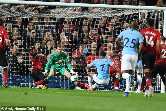 Man City đã giành được vị trí đầu bảng từ tay Liverpool. (Ảnh: Daily Mail)