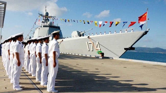 Trung Quốc vừa điều khu trục hạm Hợp Phì tập trận khiêu khích ở Biển Đông.