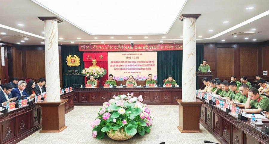 Toàn cảnh hội nghị.