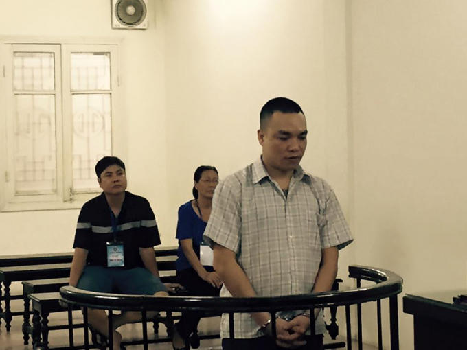 Bị cáo Nguyễn Anh Tú.