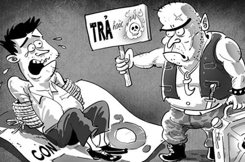 Tỉnh Lâm Đồng vừa tóm băng nhóm bắt giữ người trái pháp luật. Ảnh minh họa.