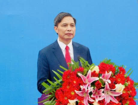 Ông Vũ Văn Diện, Phó Chủ tịch Thường trực UBND tỉnh Quảng Ninh, phát biểu tại lễ khởi động.