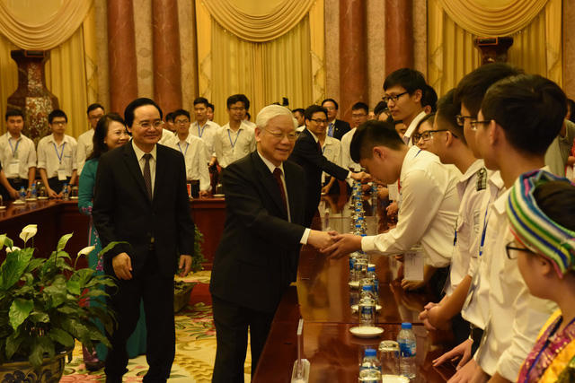 Tổng Bí thư, Chủ tịch nước mong muốn ngành GD&amp;ĐT tiếp tục triển khai thực hiện có hiệu quả Nghị quyết số 29-NQ/TW về đổi mới căn bản, toàn diện giáo dục.