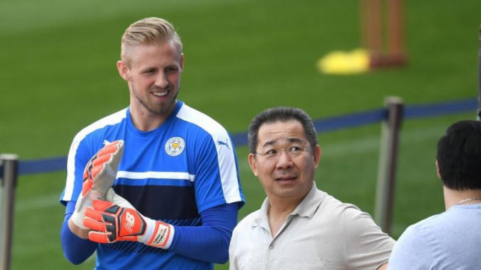 Kasper Schmeichel rất thân với tỷ phú người Thái Lan.