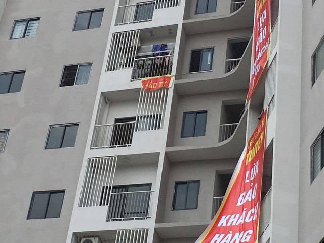 Nhà chung cư Happy Star vi phạm về phòng cháy chữa cháy.