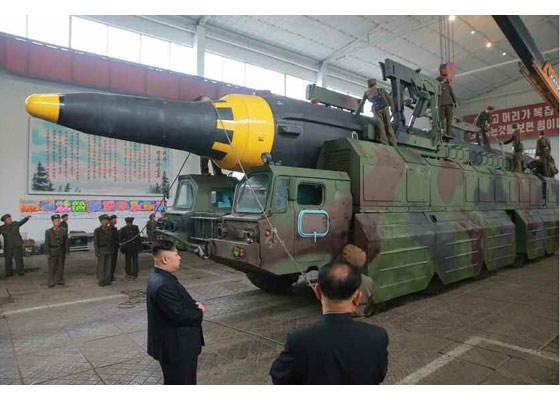 Tên lửa được phóng là mẫu Hwasong-12.
