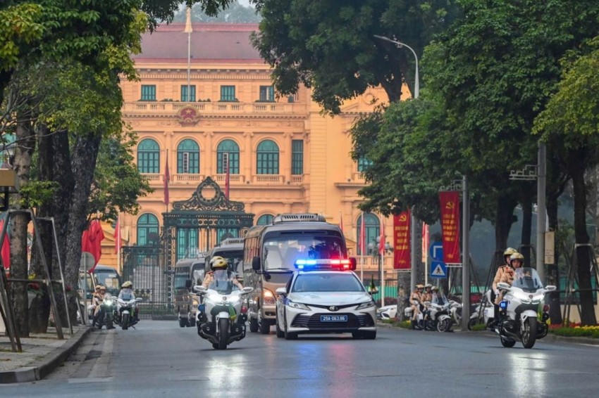 Phương án đón dẫn các đoàn khách được triển khai đúng kế hoạch, bảo đảm an toàn.