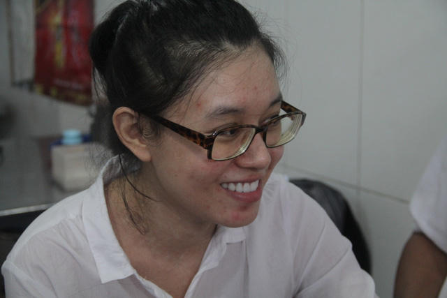 Thùy Dung bất ngờ khi được tại ngoại.