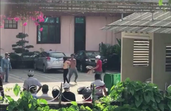 Lực lượng chức năng đang phân tán tư tưởng đối tượng.