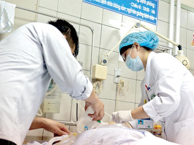 Số ca mắc viêm não do virus thường tăng từ tháng 5 và kéo dài suốt tháng hè. Ảnh: Bệnh viện Bạch Mai