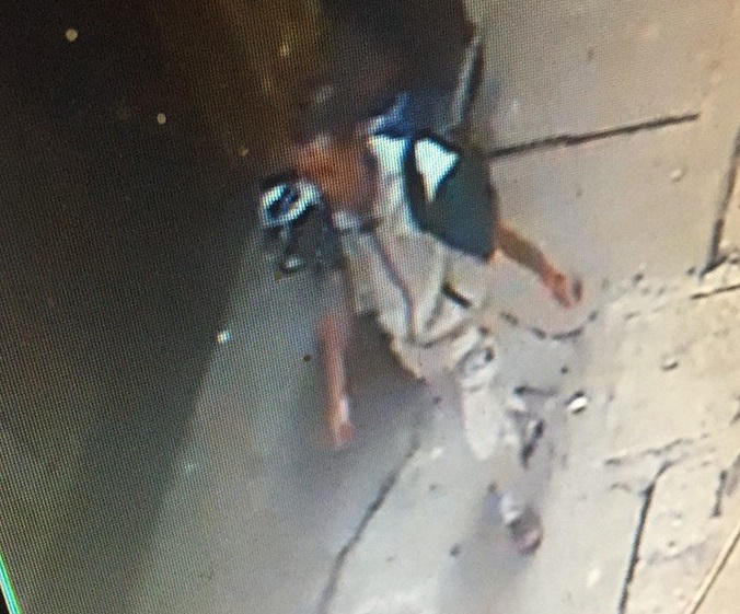 Chân dung nghi phạm được trích xuất từ camera an ninh.