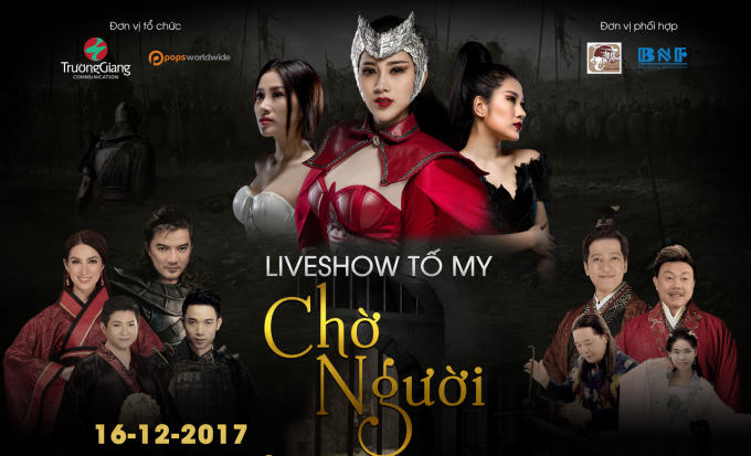 Liveshow của ngọc nữ Bolero Tố My cùng nhiều khách mời nổi tiếng.