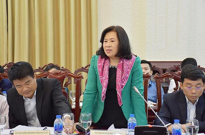 Phó Chánh án TANDTC Nguyễn Thúy Hiền