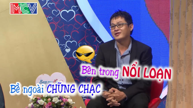 Chàng trai có "bề ngoài chững chạc nhưng bên trong nổi loạn".