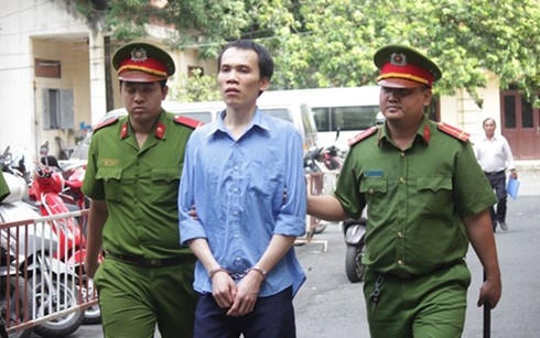 Bị cáo Nguyễn Hữu Hậu.