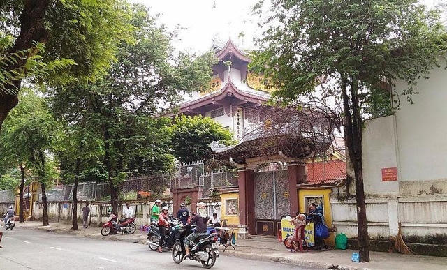 Chùa Một Cột, TPHCM, nơi vừa xảy ra vụ mất trộm tài sản lớn.