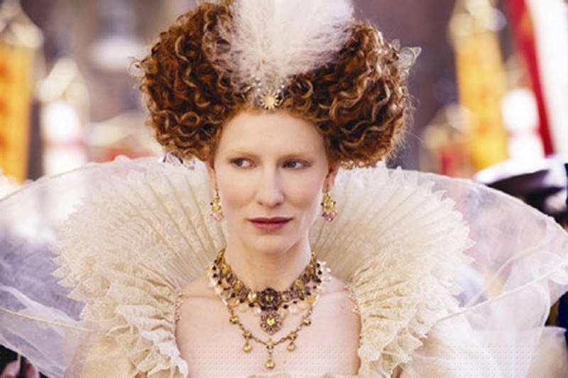 Phục dựng ảnh Nữ hoàng Elizabeth đệ nhất thời trẻ.