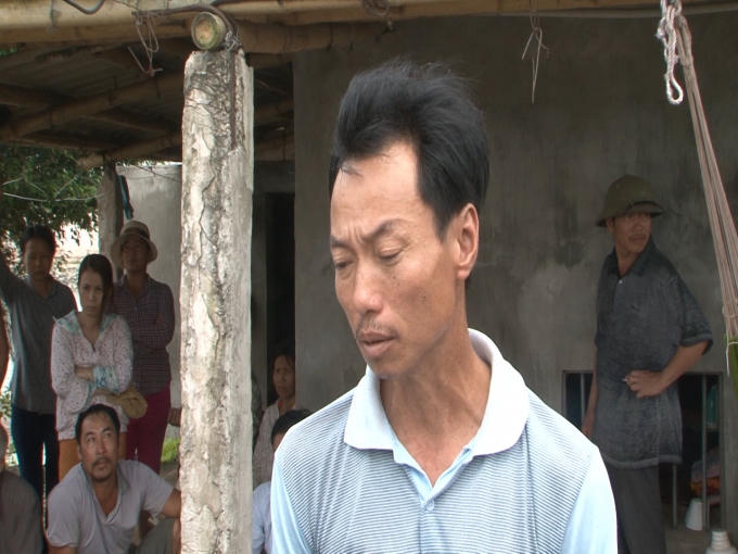 Ông Lưu Công Út xã Giao Tân, huyện Giao Thủy, tỉnh Nam Định.