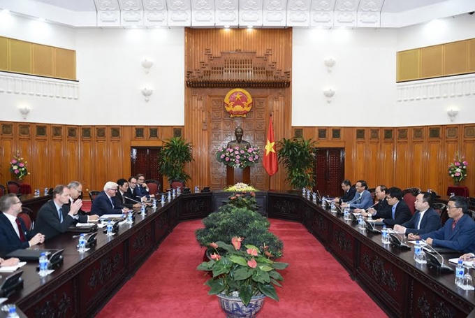 Thủ tướng Nguyễn Xuân Phú cho rằng, kinh tế là một trong những lĩnh vực trụ cột trong quan hệ Đối tác chiến lược Việt Nam-Đức.