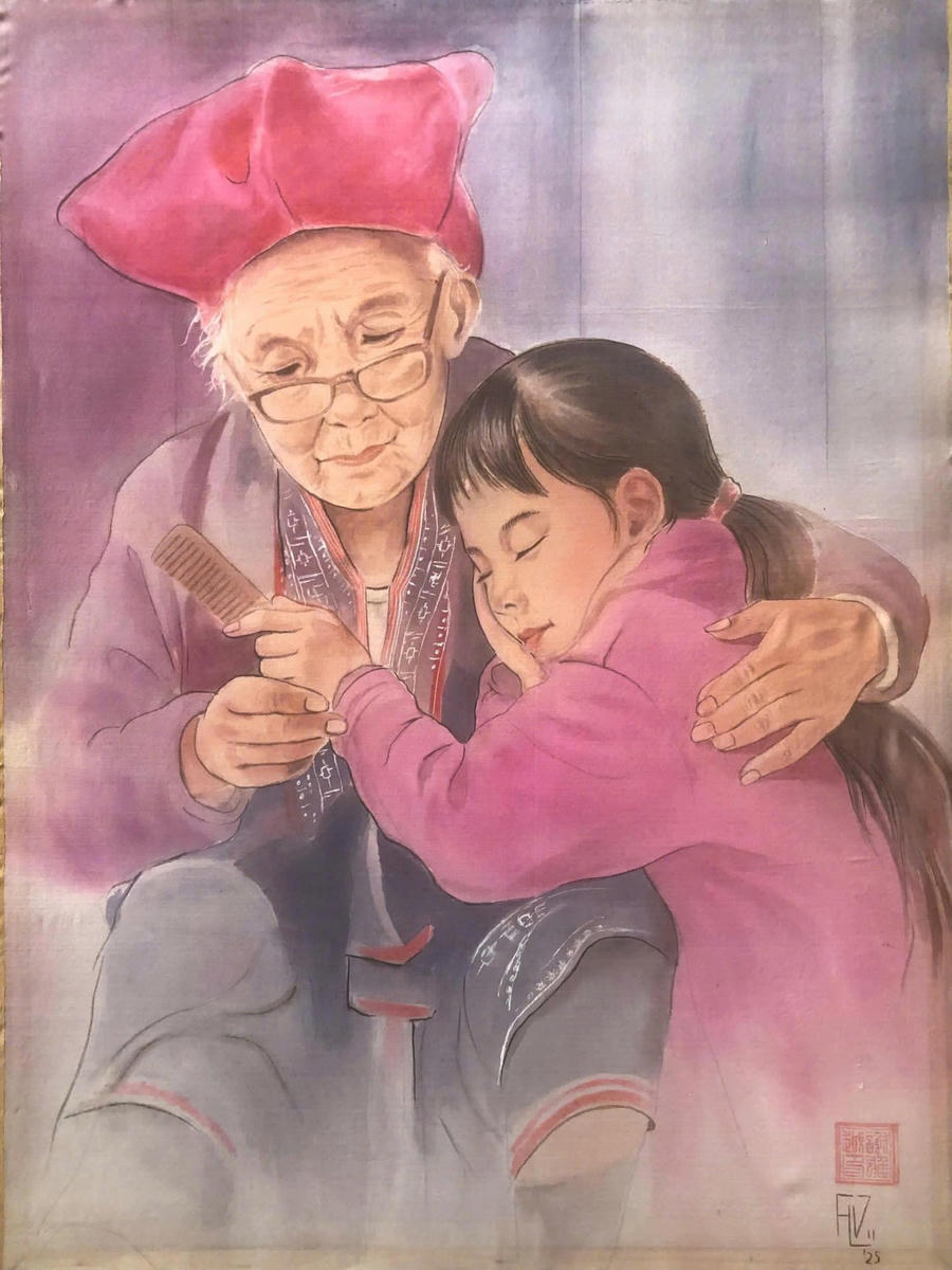 Mùa đông ấm áp – Lụa, Tạ Hùng Việt.