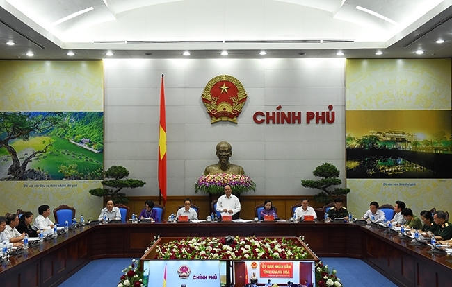 Toàn cảnh Hội nghị trực tuyến toàn quốc về Bảo hiểm y tế sáng 3/6 (Ảnh: VGP/Quang Hiếu).