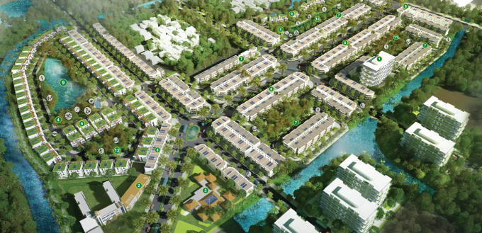Phối cảnh Dự án Dragon Village của Phú Long.