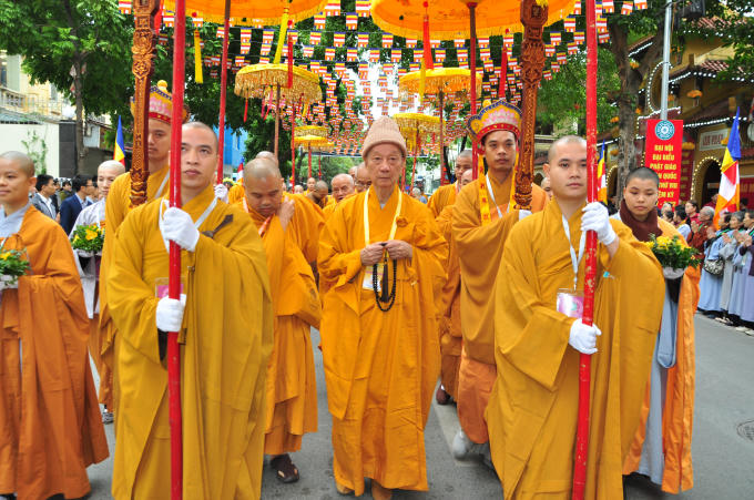 Ch&ugrave;m ảnh tại Đại hội Phật gi&aacute;o to&agrave;n quốc lần VIII